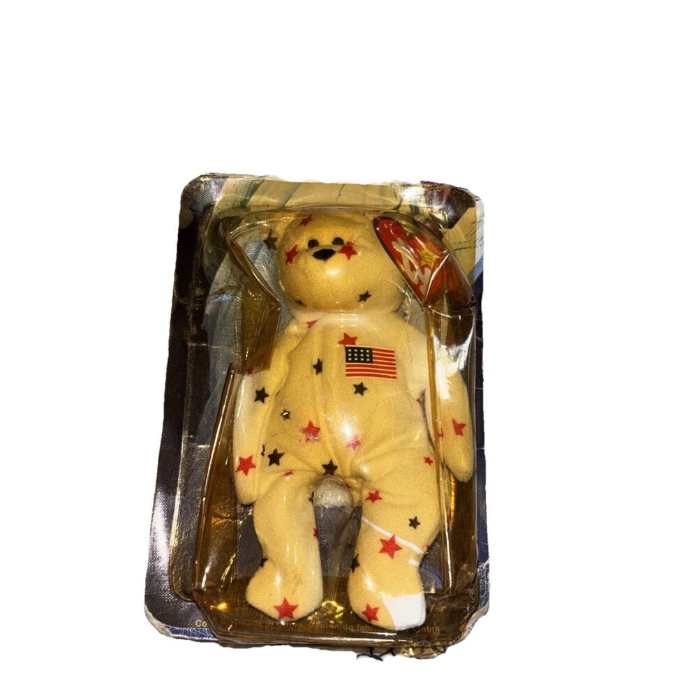 McDonalds TY Beanie Babies 1999 Set Of Glory Britannia Millennium Golden Arches - Picture 2 of 5